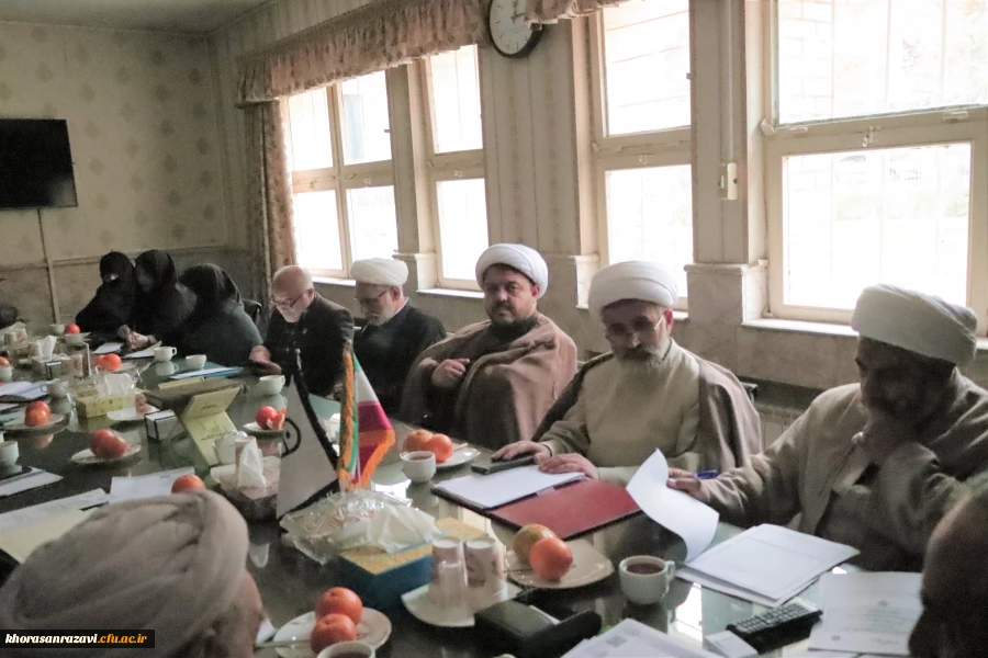 جلسه ستاد اقامه نماز دانشگاه فرهنگیان استان خراسان رضوی 3