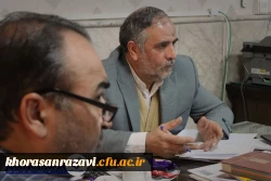 دیدار اعضای شورای صنفی پردیس های شهید بهشتی و هاشمی نژاد،با مدیریت امور پردیس های استان خراسان 4