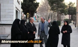 بازدید مجتبی حیدری معاونت توسعه و منابع دانشگاه از پردیس شهید هاشمی نژاد
 4