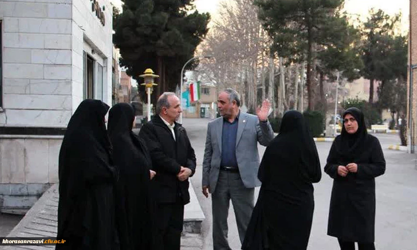 بازدید مجتبی حیدری معاونت توسعه و منابع دانشگاه از پردیس شهید هاشمی نژاد
 4