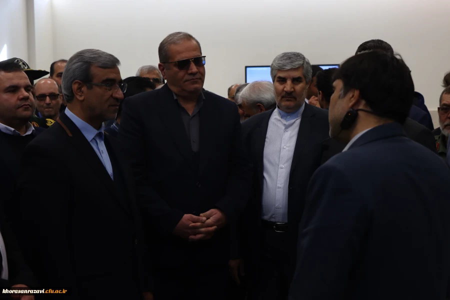 آیین افتتاح پروژه های عمرانی دانشگاه فرهنگیان استان خراسان  رضوی