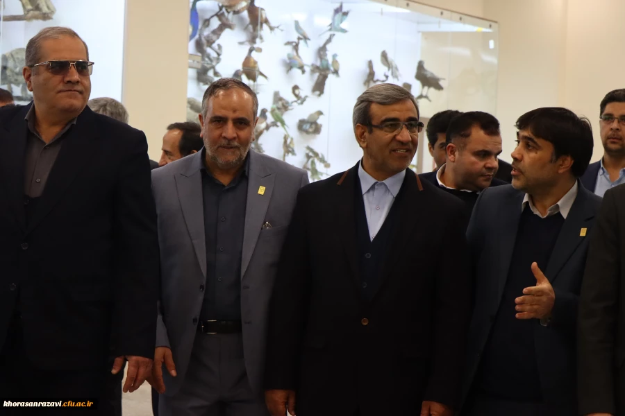 آیین افتتاح پروژه های عمرانی دانشگاه فرهنگیان استان خراسان  رضوی