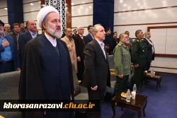 آیین افتتاح پروژه های عمرانی دانشگاه فرهنگیان استان خراسان  رضوی