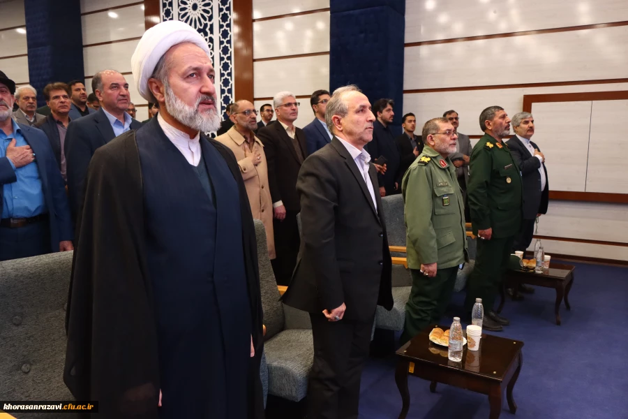 آیین افتتاح پروژه های عمرانی دانشگاه فرهنگیان استان خراسان  رضوی