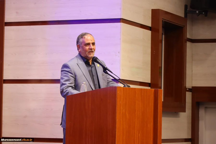 آیین افتتاح پروژه های عمرانی دانشگاه فرهنگیان استان خراسان  رضوی