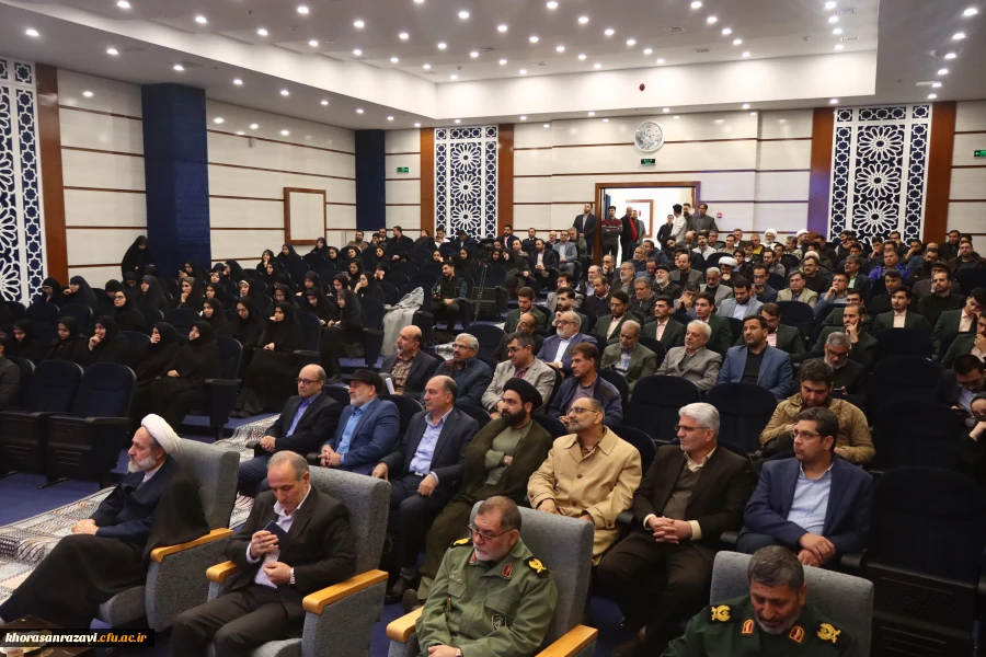 آیین افتتاح پروژه های عمرانی دانشگاه فرهنگیان استان خراسان  رضوی