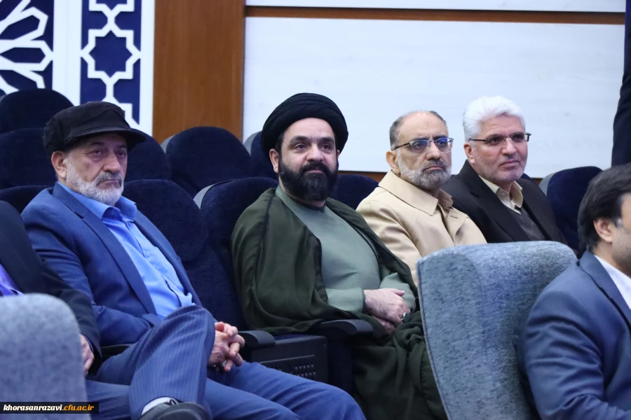 آیین افتتاح پروژه های عمرانی دانشگاه فرهنگیان استان خراسان  رضوی