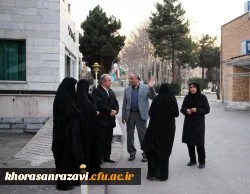 بازدید مجتبی حیدری معاونت توسعه و منابع دانشگاه از پردیس شهید هاشمی نژاد و مراکز تابعه این پردیس 2