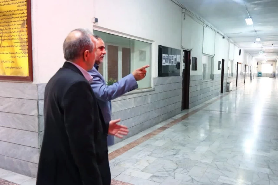 بازدید مجتبی حیدری معاونت توسعه و منابع دانشگاه از پردیس شهید هاشمی نژاد و مراکز تابعه این پردیس 4