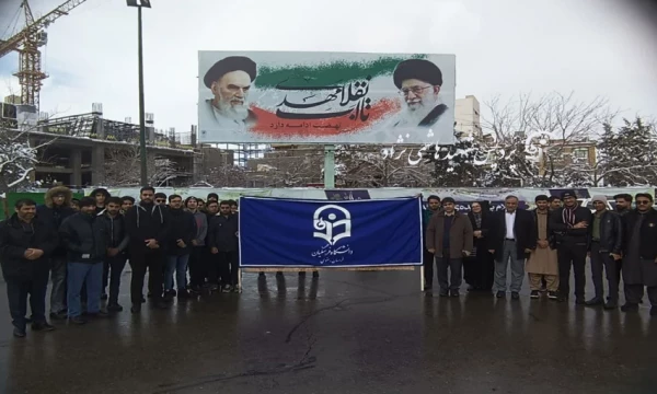 حضور باشکوه استادان، کارکنان و دانشجویان پردیس  ها و مراکز دانشگاه فرهنگیان استان خراسان رضوی در راهپیمایی یوم الله ۲۲ بهمن 2