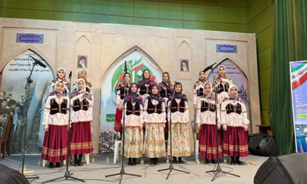 درخشش دانشجویان هنرمند پردیس شهید هاشمی نژاد مشهد را در جشنواره ی ملی سرود و هنرهای نمایشی دانشگاه فرهنگیان کشور
 4