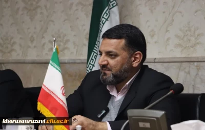 نشست احسان عظیمی راد نماینده مردم مشهد و کلات و سخنگوی کمیسیون آموزش و تحقیقات مجلس با جمعی از اساتید و نمایندگان تشکل های دانشجویی دانشگاه فرهنگیان خراسان رضوی
