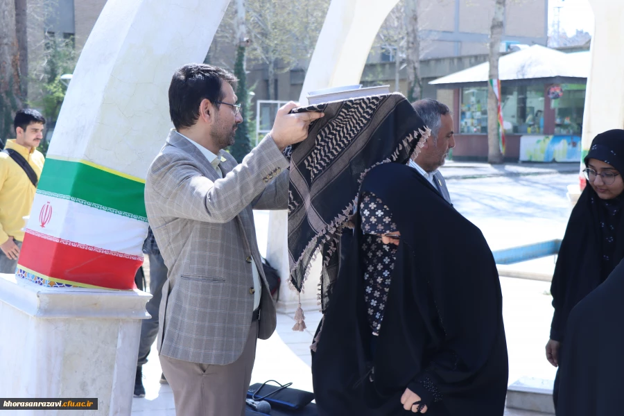 افتتاح اردوی جهادی دانشجویان دانشگاه فرهنگیان استان خراسان رضوی 2