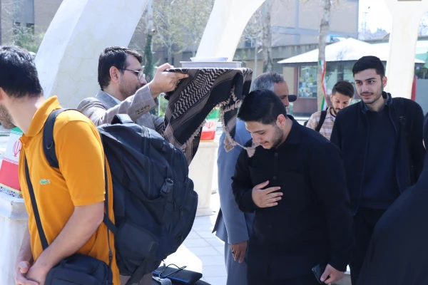 افتتاح اردوی جهادی دانشجویان دانشگاه فرهنگیان استان خراسان رضوی 3