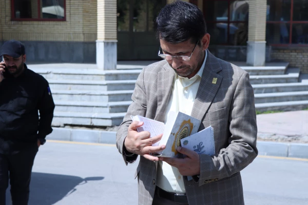 افتتاح اردوی جهادی دانشجویان دانشگاه فرهنگیان استان خراسان رضوی 5