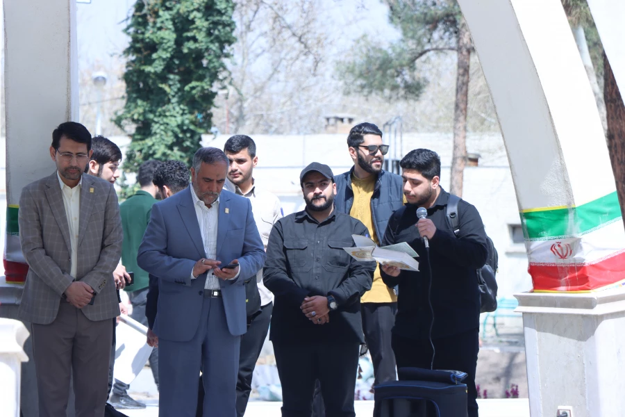 افتتاح اردوی جهادی دانشجویان دانشگاه فرهنگیان استان خراسان رضوی 13