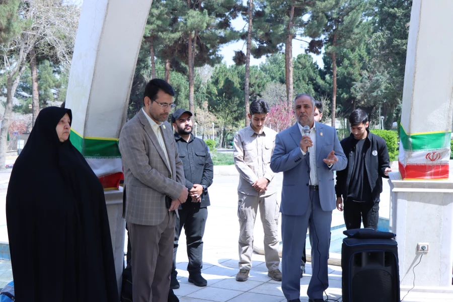 افتتاح اردوی جهادی دانشجویان دانشگاه فرهنگیان استان خراسان رضوی 14