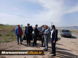 اهدای یک قطعه زمین به مساحت ۴۰۰۰۰ مترجهت  توسعه وساخت فضای جدید مرکزآموزش عالی شهید کلاهدوز قوچان به دانشگاه فرهنگیان استان خراسان رضوی 3