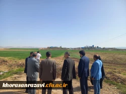 اهدای یک قطعه زمین به مساحت ۴۰۰۰۰ مترجهت  توسعه وساخت فضای جدید مرکزآموزش عالی شهید کلاهدوز قوچان به دانشگاه فرهنگیان استان خراسان رضوی 4