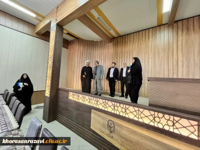 بازدید مدیریت امور پردیس های دانشگاه فرهنگیان استان خراسان رضوی از مرکز شهیدرجایی تربت حیدریه 