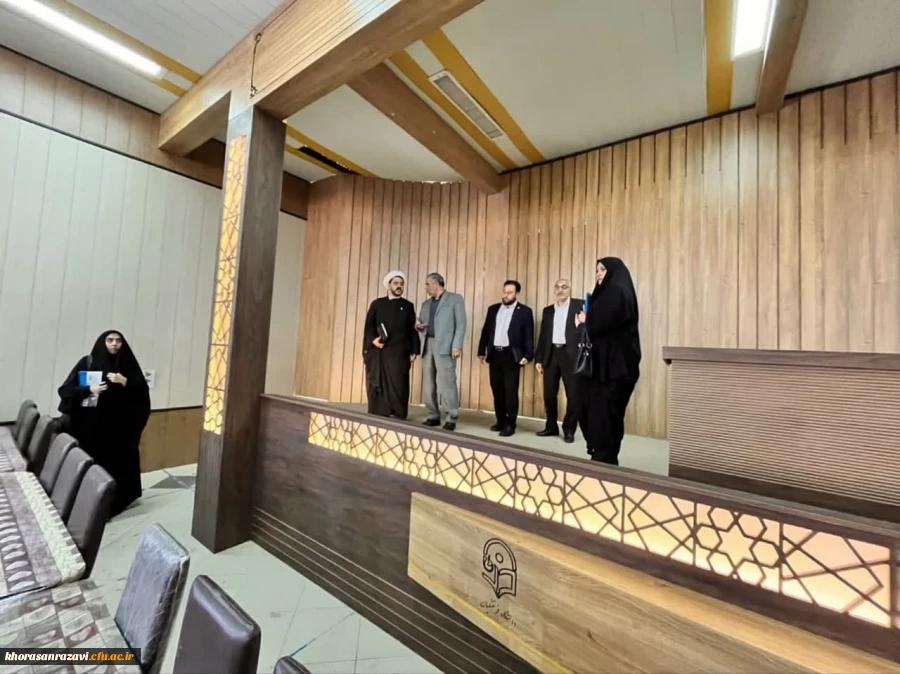 بازدید مدیریت امور پردیس های دانشگاه فرهنگیان استان خراسان رضوی از مرکز شهیدرجایی تربت حیدریه  2