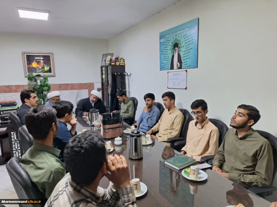  اولین جلسه شورای اقامه نماز دانشجویی دانشگاه فرهنگیان خراسان رضوی پردیس شهید بهشتی برگزار شد 2