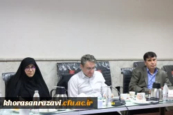 برگزاری اولین جلسه کارگروه تحول دانشگاه فرهنگیان استان خراسان رضوی با حضور مدیر کل آموزش وپرورش استان 3