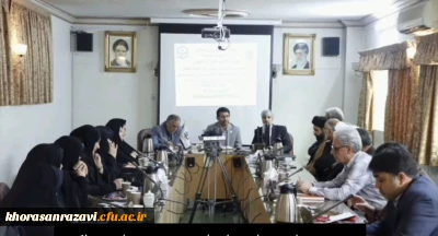 روز پرکار معاون فرهنگی و تربیتی دانشگاه فرهنگیان در استان خراسان رضوی 