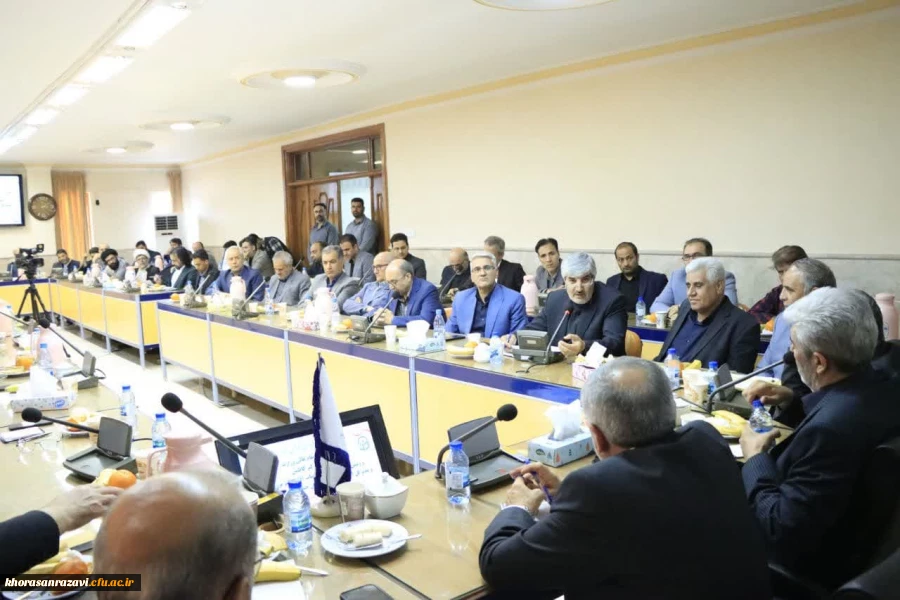 نشست علیرضا کاظمی وزیر آموزش و پرورش و رجبعلی برزویی با خانواده دانشگاه فرهنگیان خراسان رضوی 
 2