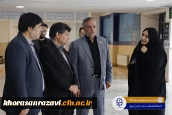  بازدید معاون استاندار و فرماندار مشهد از فرآیند ارزیابی تکمیلی داوطلبان ورود به دانشگاه فرهنگیان خراسان رضوی 
 6