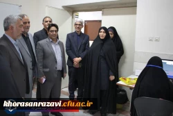 
بازدید مدیرکل آموزش و پرورش خراسان رضوی از روند ارزیابی تخصصی داوطلبین ورود به دانشگاه فرهنگیان سال ۱۴۰۴
 4