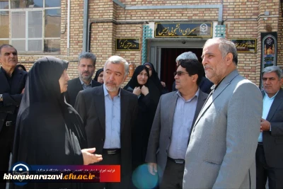 
بازدید مدیرکل آموزش و پرورش خراسان رضوی از روند ارزیابی تخصصی داوطلبین ورود به دانشگاه فرهنگیان سال ۱۴۰۴
