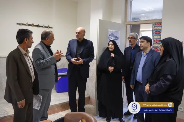 بازدید از فرایند ارزیابی تخصصی و آزمون عملی تربیت بدنی ورود به دانشگاه فرهنگیان 

 5