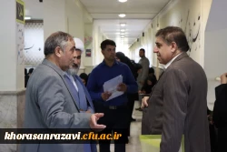 بازدید ناظر سازمان مرکزی دانشگاه فرهنگیان از فرایند آماده سازی حوزه های آزمون اصلح مهارت آموزان ماده 28 در استان خراسان رضوی 2