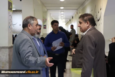 بازدید ناظر سازمان مرکزی دانشگاه فرهنگیان از فرایند آماده سازی حوزه های آزمون اصلح مهارت آموزان ماده 28 در استان خراسان رضوی