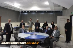 بازدید هیات نظارت، ارزیابی و تضمین کیفیت وزارت علوم تحقیقات و فناوری از پردیس های دانشگاه فرهنگیان مشهد

 3