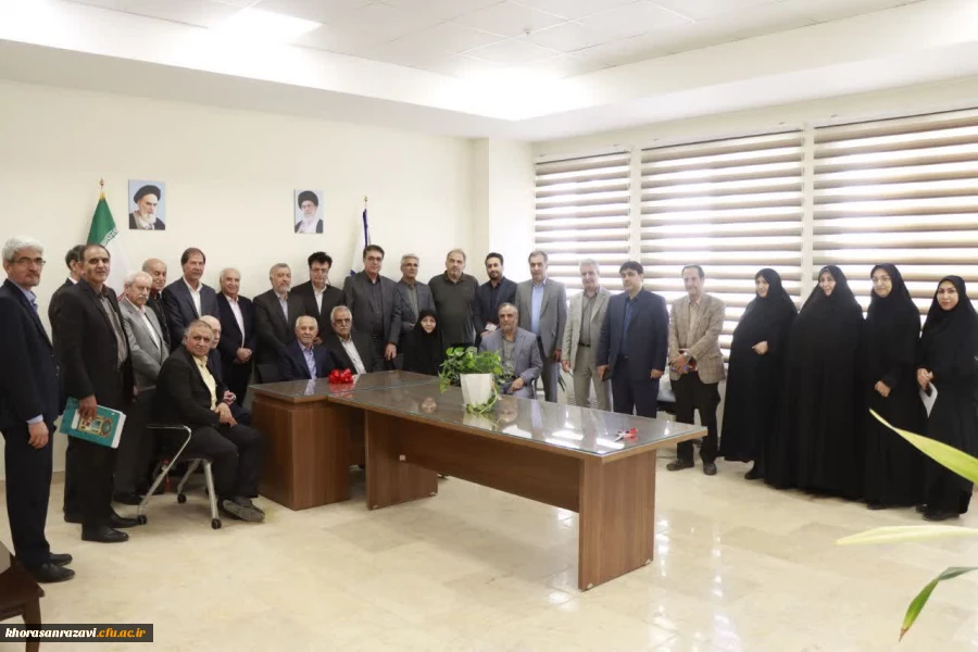 افتتاح دفتر مجمع خیرین حامی دانشگاه فرهنگیان خراسان رضوی  4