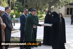 برگزاری مراسم گرامیداشت هفته دفاع مقدس در دانشگاه فرهنگیان خراسان رضوی

 7