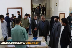 بازدید از روند ارزیابی شایستگی های معلمی داوطلبان استعدادهای درخشان و برتر ملی دانشگاه فرهنگیان خراسان رضوی

 4