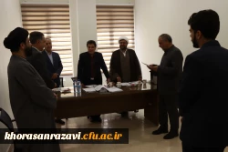 بازدید از روند ارزیابی شایستگی های معلمی داوطلبان استعدادهای درخشان و برتر ملی دانشگاه فرهنگیان خراسان رضوی

 5