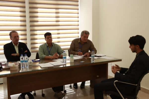 بازدید از روند ارزیابی شایستگی های معلمی داوطلبان استعدادهای درخشان و برتر ملی دانشگاه فرهنگیان خراسان رضوی

 7