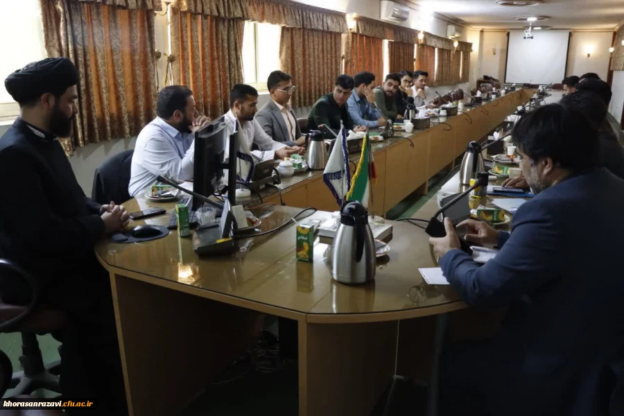 نشست معارفه اعضای جدید شورای صنفی دانشگاه فرهنگیان پردیس شهید بهشتی 2