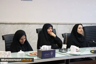 برگزاری جلسه شورای پژوهشی دانشگاه فرهنگیان استان