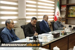 برگزاری جلسه شورای پژوهشی دانشگاه فرهنگیان استان 3