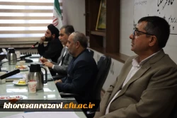 برگزاری جلسه شورای پژوهشی دانشگاه فرهنگیان استان 6