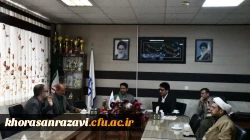 حضور حمید رضا ابراهیمی معاون فرهنگی سازمان مرکزی دانشگاه فرهنگیان در واحد دانشور نیشابور 2