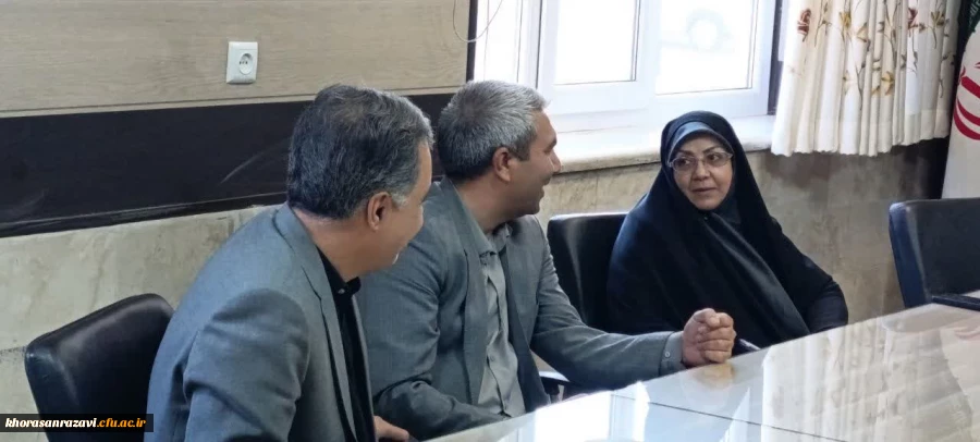 بازدید مدیر کل امور اداری سازمان مرکزی دانشگاه فرهنگیان از واحد دانشور  3