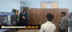 بازدید مدیر کل امور اداری سازمان مرکزی دانشگاه فرهنگیان از واحد دانشور  4