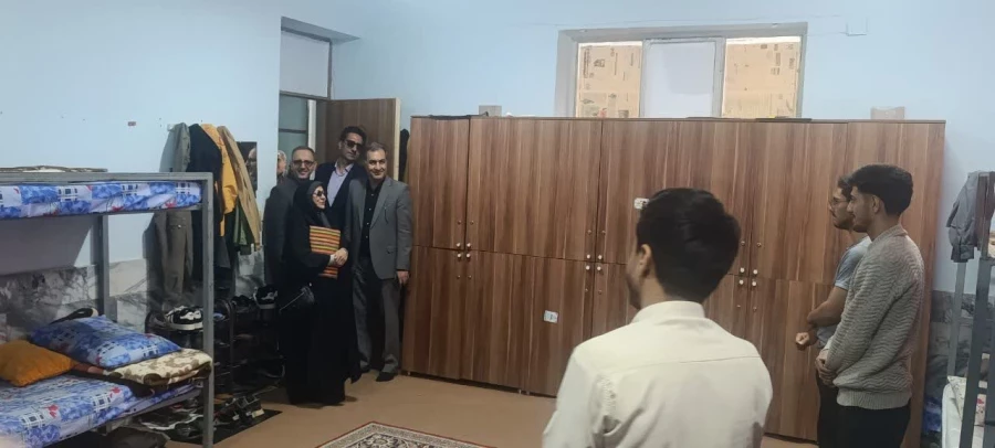 بازدید مدیر کل امور اداری سازمان مرکزی دانشگاه فرهنگیان از واحد دانشور  4