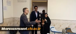 بازدید مدیر کل امور اداری سازمان مرکزی دانشگاه فرهنگیان از واحد دانشور 